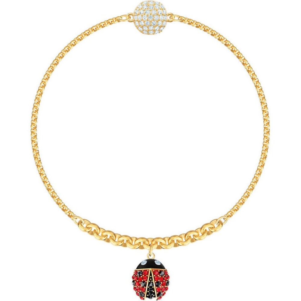 Swarovski seven-spot ladybug bracelet